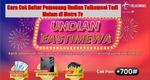 Cara Cek Daftar Pemenang Undian Telkomsel Tadi Malam di Metro Tv