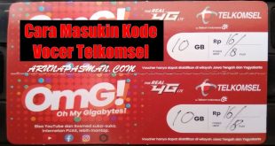 Cara Masukin Kode Vocer Telkomsel