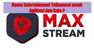 Kuota Entertainment Telkomsel Untuk Aplikasi Apa Saja