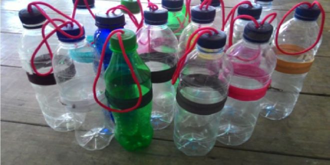 Cara Membuat Kerajinan Tangan dari Botol Bekas Air Mineral