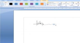 Cara Membuat Tempat Tanda Tangan di Word Mudah