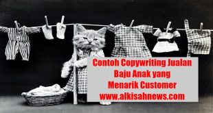 Contoh Copywriting Jualan Baju Anak yang Menarik Customer