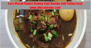 Cara Masak Rawon Daging Sapi Bumbu Jadi Paling Lezat