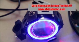 Tutorial Cara Memasang Lampu Tembak U7