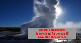 Cara Mencari Sumber Mata Air dengan HP