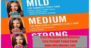 Cara Menggunakan Makarizo Easy Straight Tanpa Catok