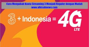 Cara Mengubah Kuota Streaming 3 Menjadi Reguler dengan Mudah