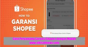 Cara Perpanjang Garansi Shopee dengan Mudah