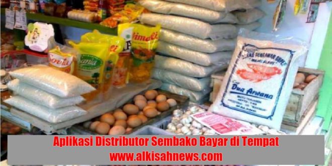 Aplikasi Distributor Sembako Bayar di Tempat