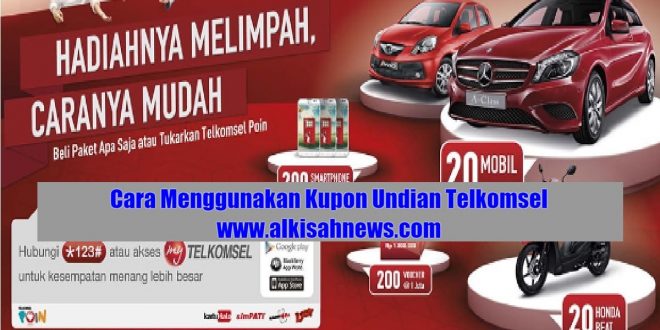 Cara Menggunakan Kupon Undian Telkomsel