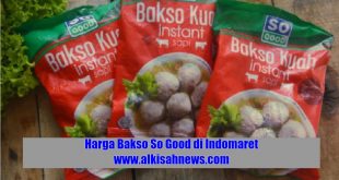 Harga Bakso So Good di Indomaret