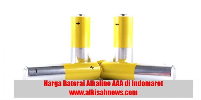 Harga Baterai Alkaline AAA di Indomaret