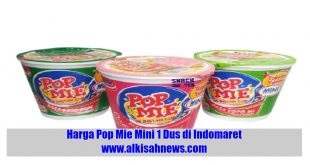 Harga Pop Mie Mini 1 Dus di Indomaret