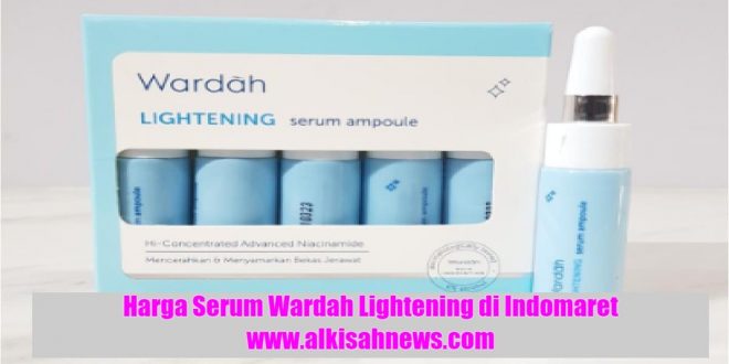 Harga Serum Wardah Lightening di Indomaret