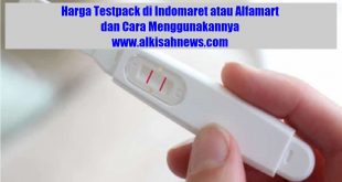 Harga Testpack di Indomaret atau Alfamart dan Cara Menggunakannya