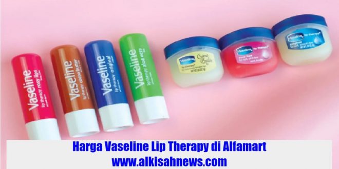 Harga Vaseline Lip Therapy di Alfamart