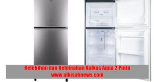 Kelebihan dan Kelemahan Kulkas Aqua 2 Pintu