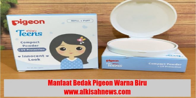 Manfaat Bedak Pigeon Warna Biru