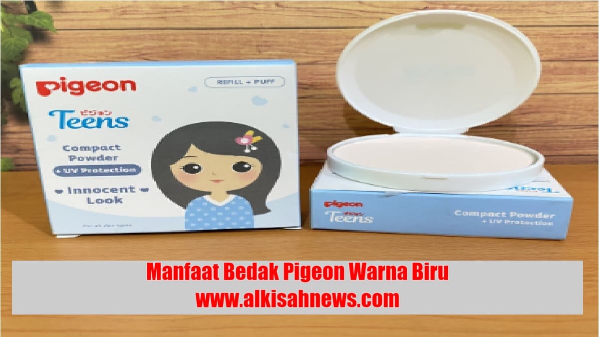 Manfaat Bedak Pigeon Warna Biru