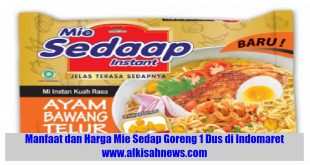 Manfaat dan Harga Mie Sedap Goreng 1 Dus di Indomaret