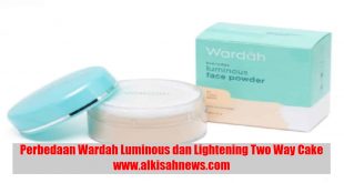 Perbedaan Wardah Luminous dan Lightening Two Way Cake