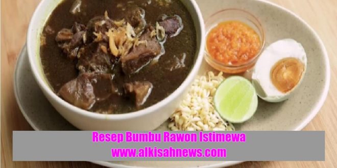 Resep Bumbu Rawon Istimewa