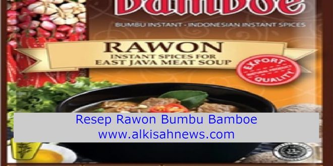 Resep Rawon Bumbu Bamboe