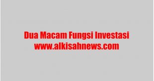 Secara Garis Besar Fungsi Investasi Digolongkan Menjadi Dua Macam Yaitu