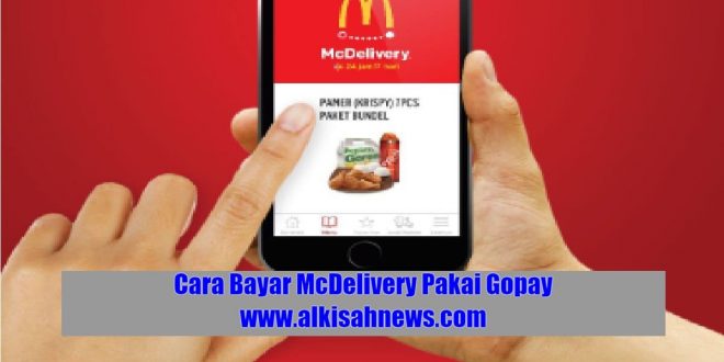 Cara Bayar McDelivery Pakai Gopay