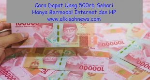 Cara Dapat Uang 500rb Sehari