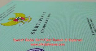 Gadai Sertifikat Rumah di Koperasi