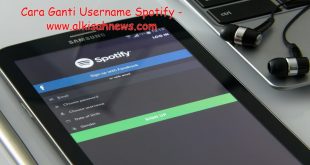 Cara Ganti Username Spotify