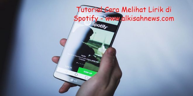 Cara Melihat Lirik di Spotify