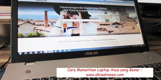 Cara Mematikan Laptop Asus