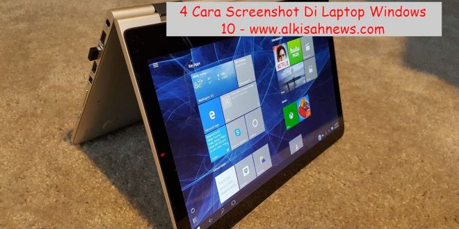 Cara Screenshot di Laptop Windows 10