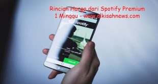 Harga dari Spotify Premium 1 Minggu