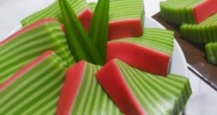 Resep Kue Lapis Tepung Beras dan Kanji