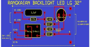 Skema Rangkaian Backlight TV LED